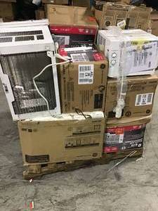 Pallet of Assorted Air Conditioners customer returns See PICS