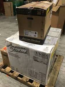 Pallet with Assorted Toilets and more Customer Returns