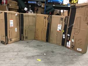Lot with Assorted Range Hood customers returns