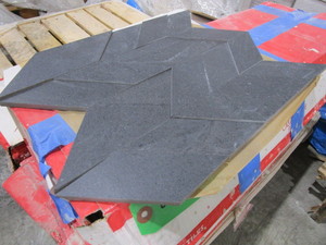 ITALIAN, CHEVRON MOSAIC WALL TILE