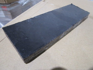 BLACK GLAZED THIN BRICK TILE