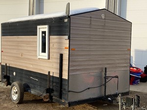 2015 Homemade Fish House Trailer