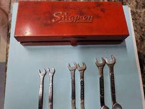 Snap-on 6 Piece Ignition Wrenches In Case