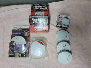 Smoke Alarms All Battery