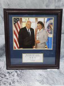 Framed Photo of Michele Bachmann & Vice President Cheney