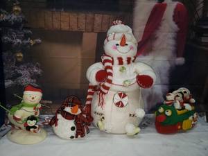 Cute & Fun Christmas Snowmen & More