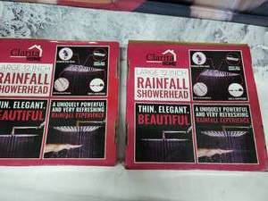 2 New Clarita Home 12 Rainfall Showerheads