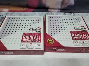 2 New Clarita Home 12 Rainfall Showerheads