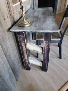 Rustic Desk or Table & Chair