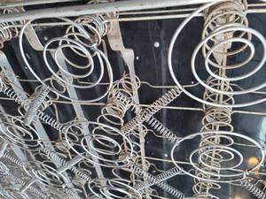 Vintage Metal Box Spring