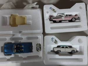 lot 67 image: From The Beautiful Franklin Mint-3 Collector Cars In Original Packing