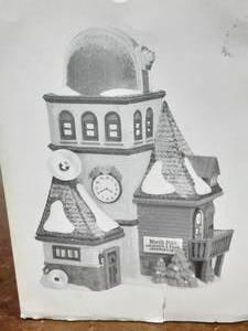 lot 85 image: Heritage Village Collection North Pole Series