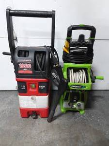lot 114 image: 2-Pressure Washers (No Nozzles)