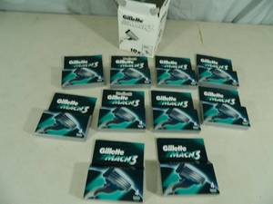 40 New Gillette Mach 3 Razor Cartridges