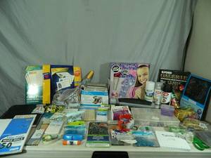 Large Assortment of Craft  Office Items