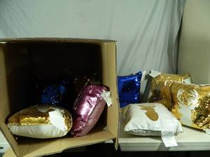 8 New Magic Sequin Pillows