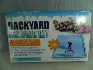 New Backyard Ice Rink Kit