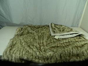 Pottery Barn Faux Fur Throw