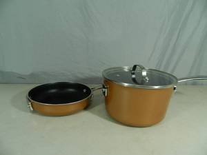 2 New Gotham Steel Pans