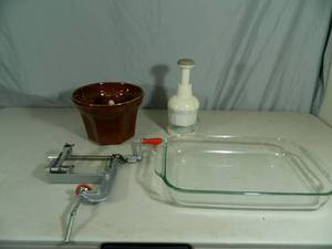 Williams Sonoma, Pyrex, and Pampered Chef