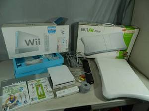 Nintendo Wii with Accessories and Games