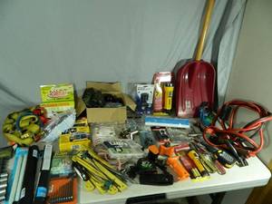 New and Used Tools, Shop Supplies, Etc