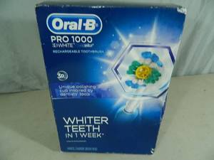 New Oral B Electric Toothbrush