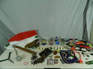 Flail, Keys, Marbles, Collectibles, Paperweights