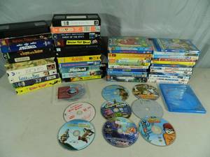 Kids DVDs and VHS Movies