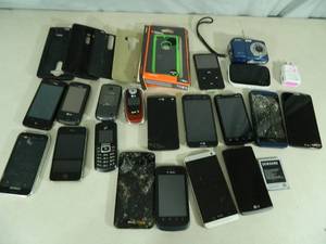 Assorted Cell Phones and More