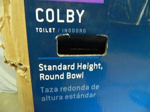 New AquaSource Colby Toilet