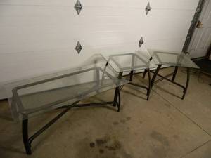 Coffee Table with 2 End Tables