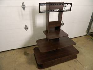 TV Stand  Entertainment Center with Storage Drawers