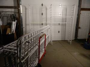 Large Lot of Retail Clothing Racking