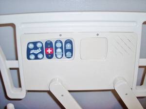 lot 5 image: WOW RARE AVAILABILITY Stryker Power (Raises HeadBack & Knee  Up & Down) Hospital or In-Home Patient Care Bed 500lb Cap. WScale & Bed-Exit Alarm -Plugs Into Regular Light Socket WHigh Quality Pre-owned Mattress -Great Working Condition