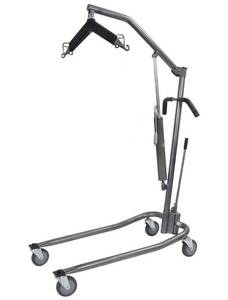 lot 3 image: MSRP $1000 450 lbs. Weight Capacity&nbspDrive Medical Manual Hydraulic Patient Lift Mechanics Hoist 13023SV GREAT FOR VETERINARIANS AND BODY SHOPS TOO - WOW LIKE NEW CONDITION