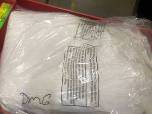 TCS Down Firm 20 in. x 72 in. Body Pillow, PP56-MBP-WHITE, NEW