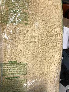 Cotton Chunky Loop Lemon 24 in. x 40 in. Bath Rug, VJ46-24X40-LEMON, NEW