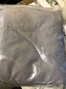 Silver Solid Wrinkle-Free Sateen King Duvet Cover, DS29-K-SILVER, NEW