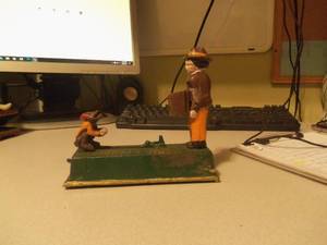 lot 12 image: 1pc. Monkey and organ grinder Mecha...