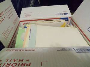 lot 26 image: Full Box of Assorted Cards...