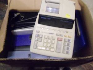 lot 33 image: Box of Office Supplies...