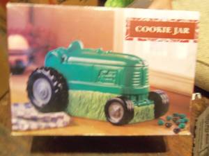 lot 45 image: Tractor Cookie jar...