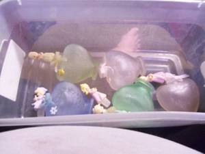 lot 103 image: Precious Moments Perfume bottles...