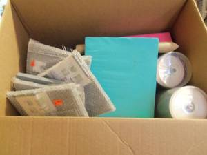 lot 108 image: Large box of Office Supplies...
