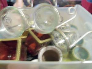 lot 113 image: Assorted candle holders...