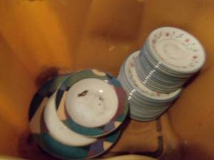 lot 120 image: 2 sets of plates...