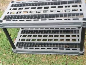 lot 148 image: 2 Yard tool stands...