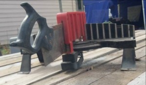 lot 163 image: Hempe Miter box saw...