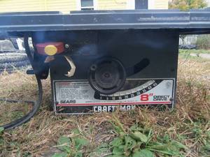 lot 171 image: Sears Craftsman 8 Direct Drive Tab...